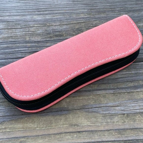 Other - Unbranded Case for Glasses Pink Hard Case for Eye Wear Frame Storage Case only
